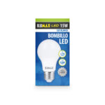 Bombillo A65 LED Luz Blanca 15W E27