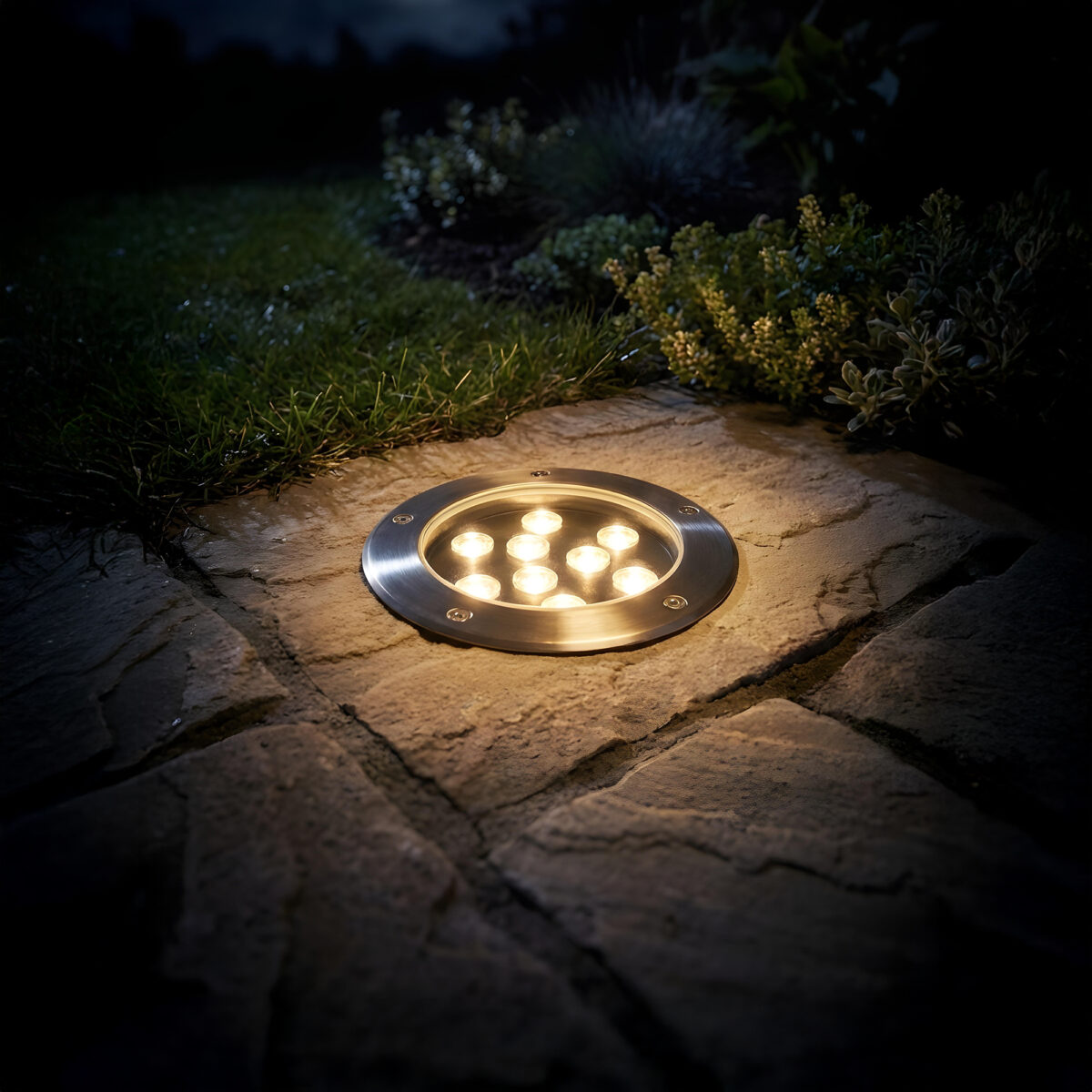 Bala De Piso LED 9W Luz Cálida - Imagen 4