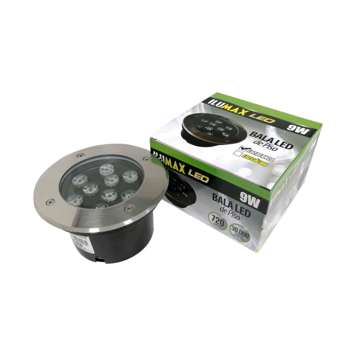 BALA DE PISO LED 9W LUZ BLANCA 1935 1