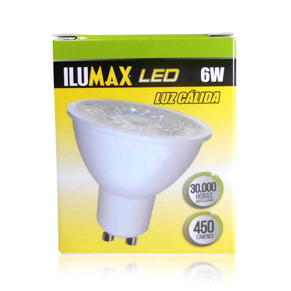 Dicroico LED Optic 6W Luz Calida GU10 804 1