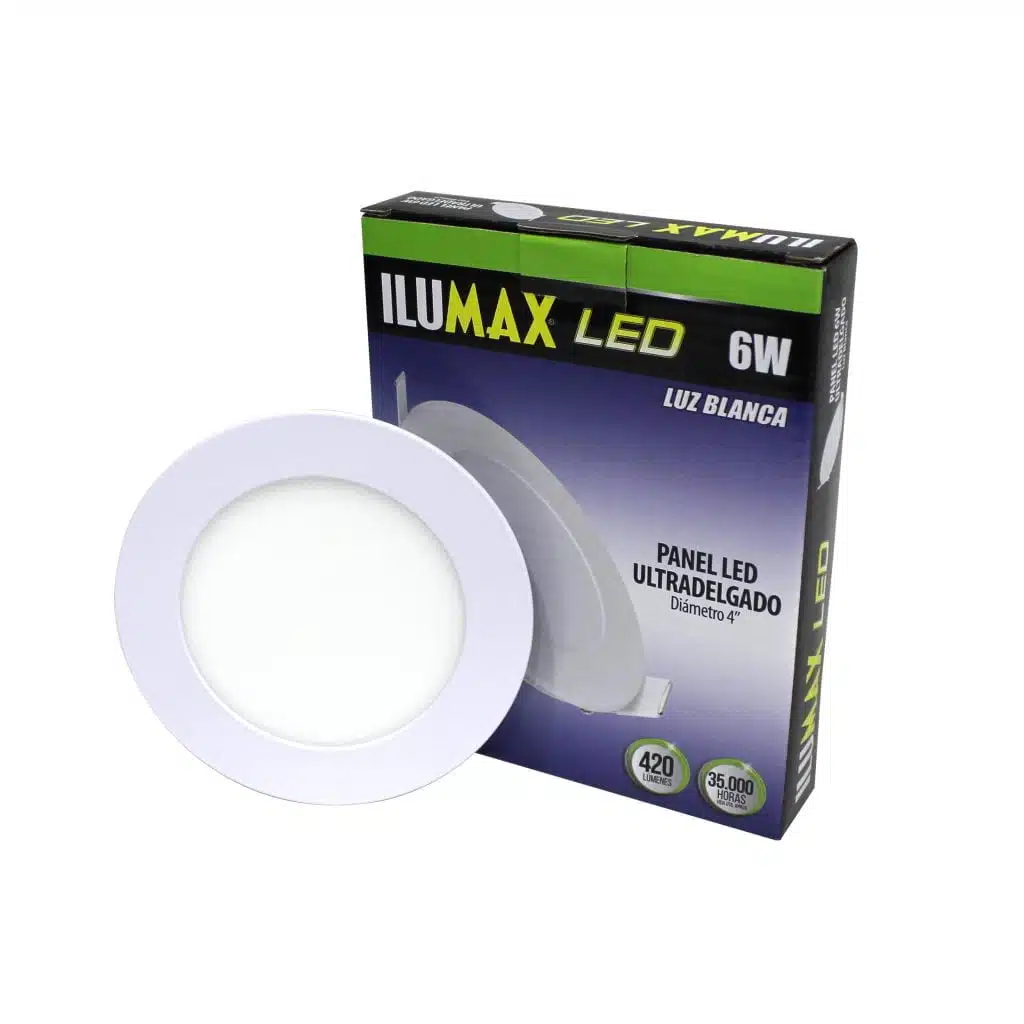 PANEL LED 12W REDONDO LUZ BLANCA 6 934 1