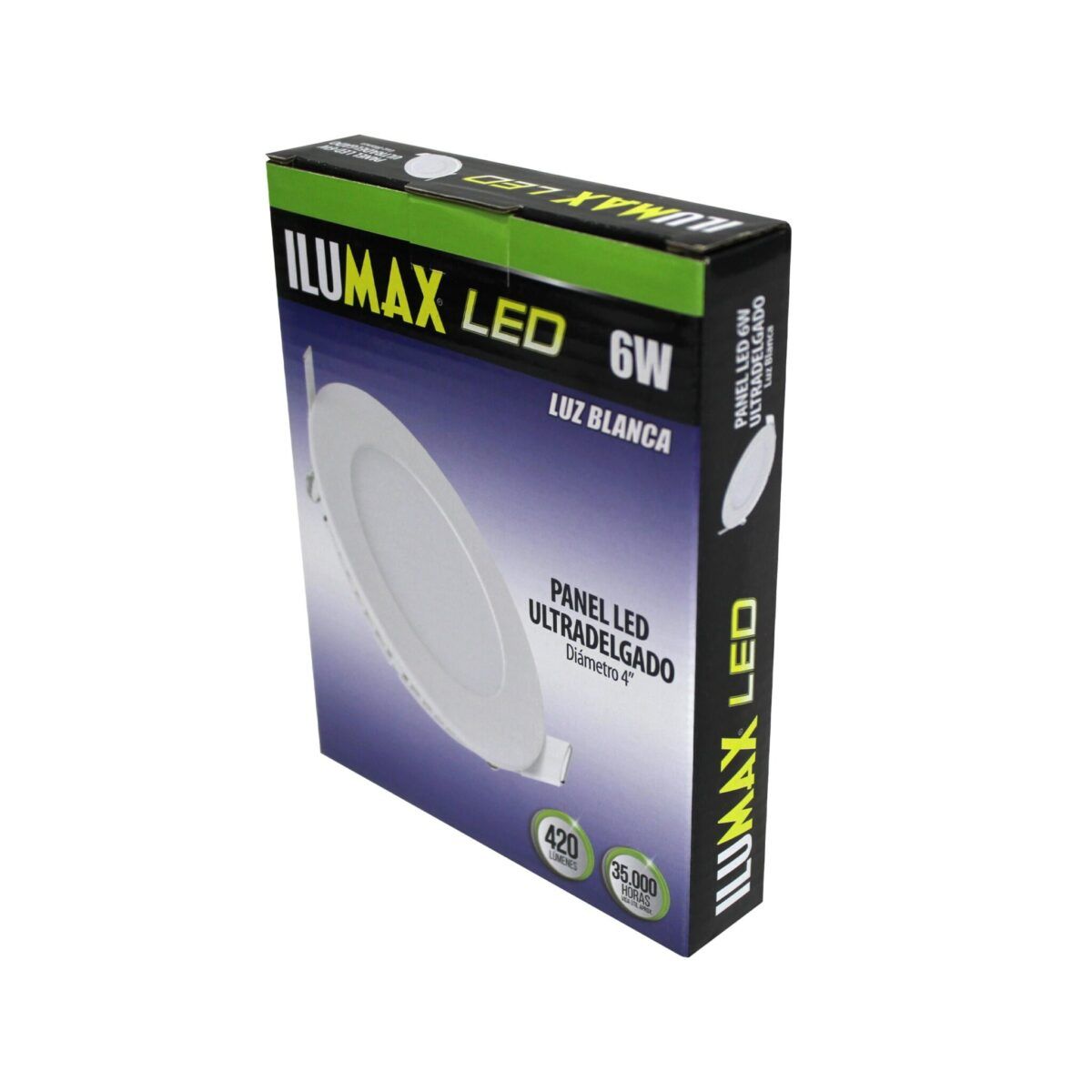 PANEL LED 12W REDONDO LUZ BLANCA 6 934 4