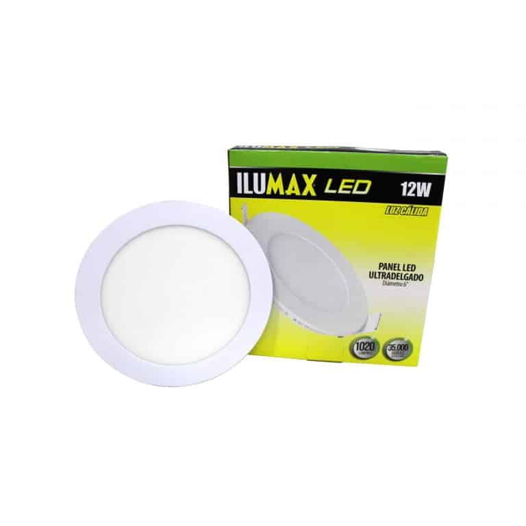 Luminaria Empotrable Led Asso Redonda En Aluminio Blanco 1w Con Luz
