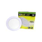 PANEL LED 12W REDONDO LUZ CALIDA 6 936 1