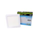 PANEL LED 12W SOBREPONER LUZ FRESCA 17X17CM 883 1