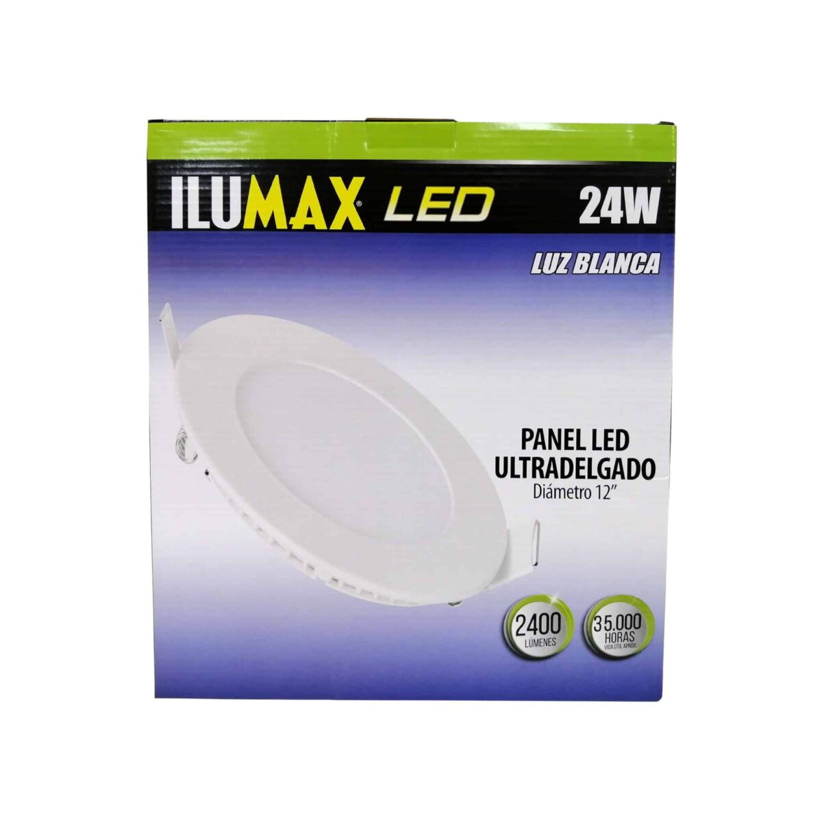 PANEL LED 24W REDONDO LUZ BLANCA 12 1292 2