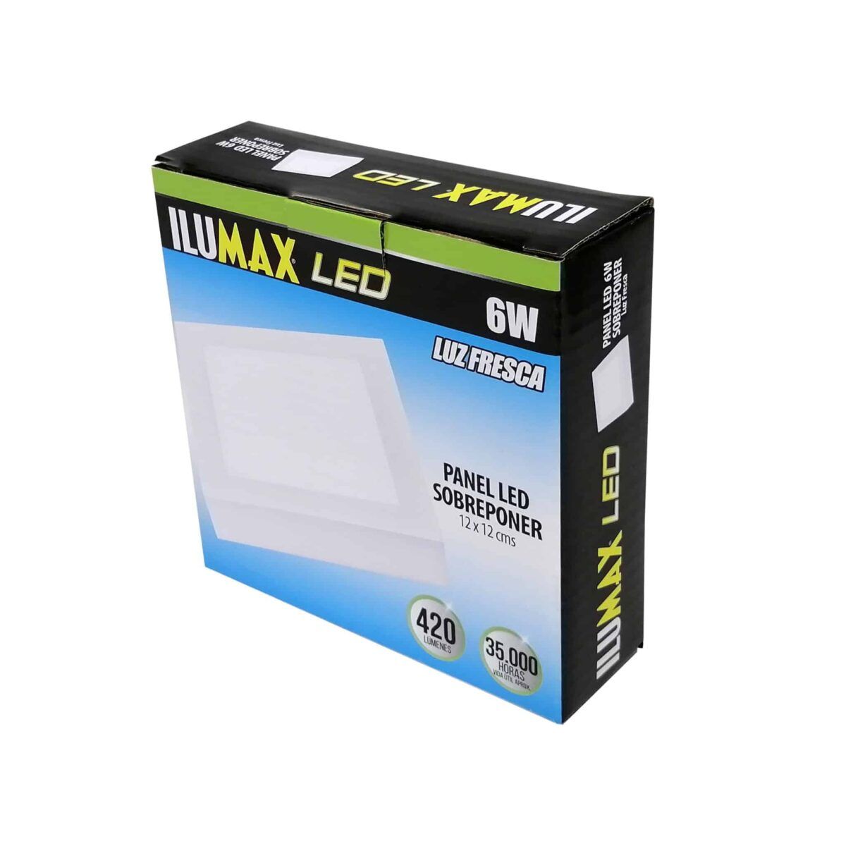 PANEL LED 6W SOBREPONER LUZ FRESCA 12X12CM 884 3