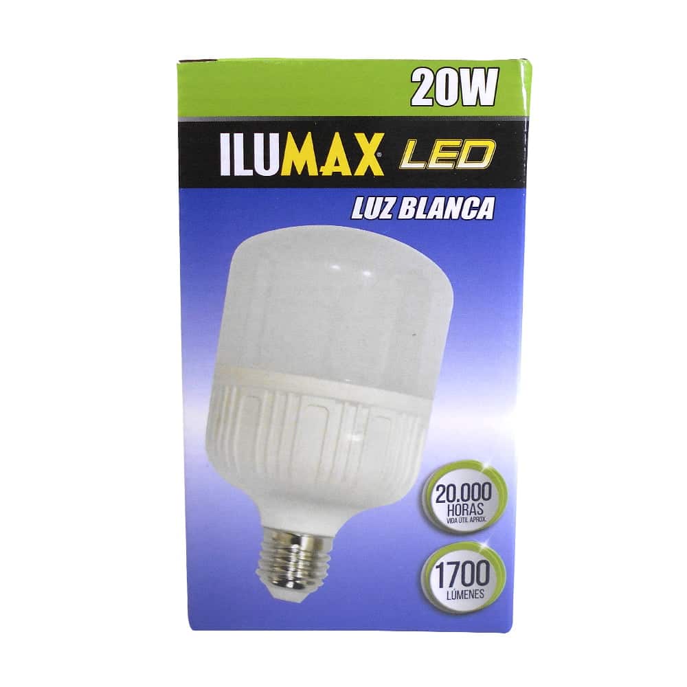 Bulbo LED 20W Alta Potencia Luz Blanca E27 1222 3