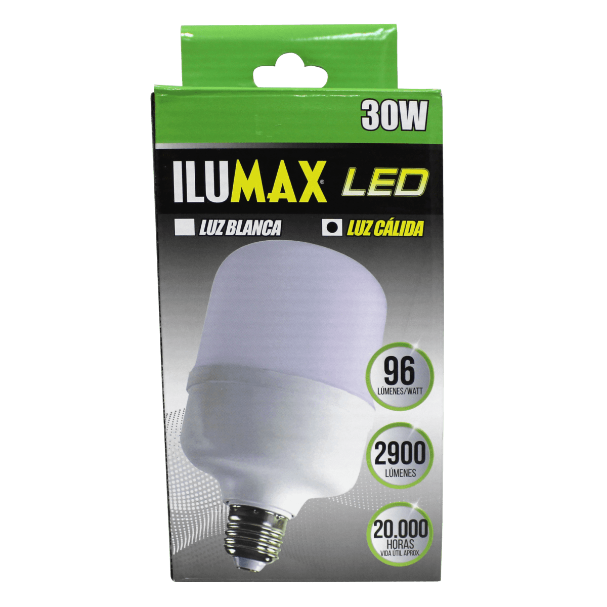 Bulbo LED 30W Alta Potencia Luz Calida E27 1854 3