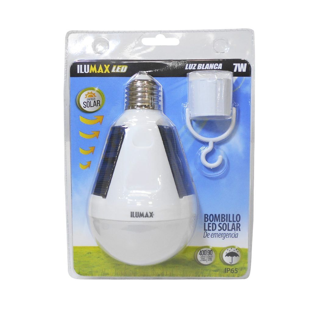 Bulbo LED 7W Solar Luz Blanca E27 1460 1