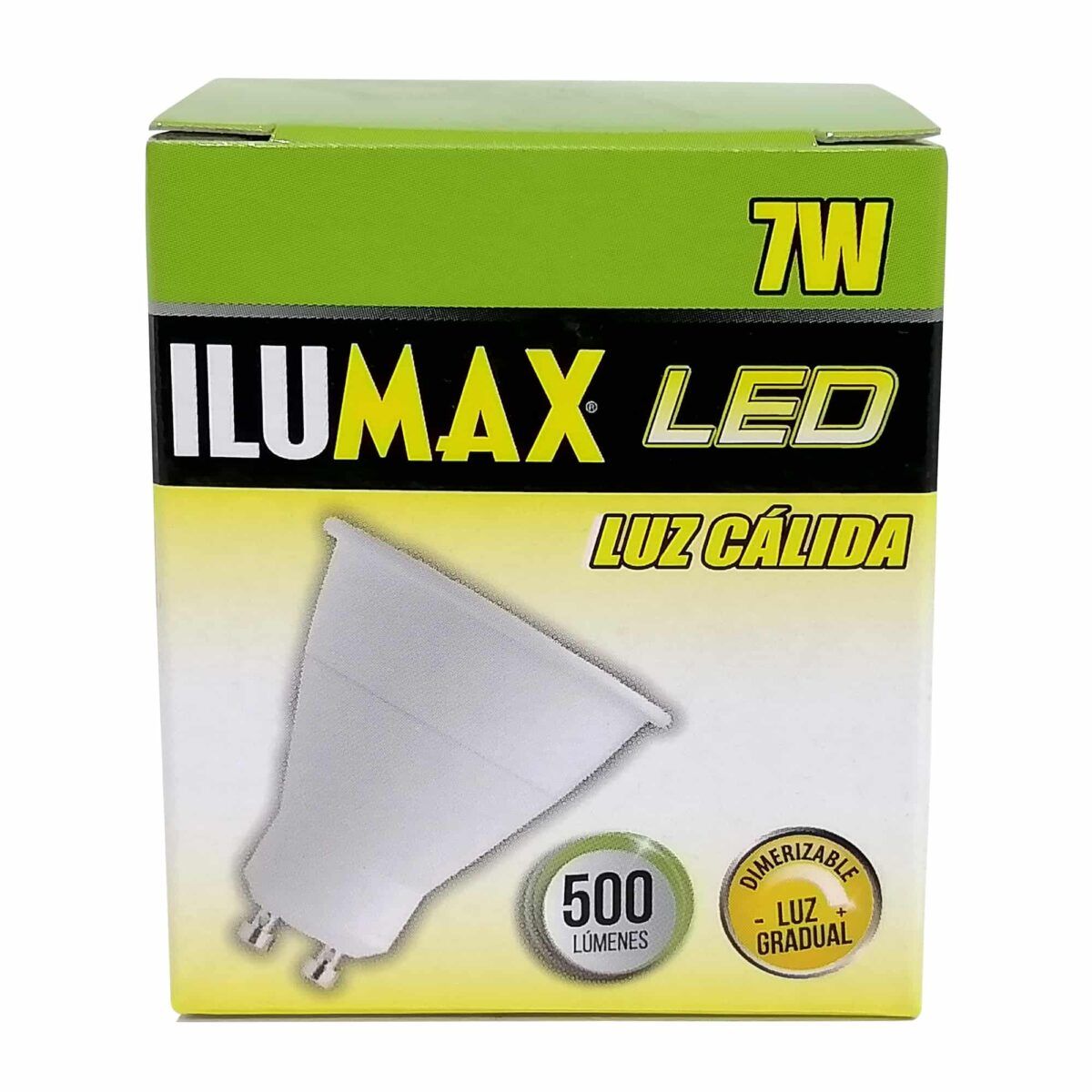 Dicroico LED 7W Premium DIM Luz Calida GU10 641 4