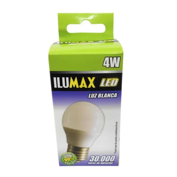 Mini Globo LED 4W Luz Blanca E27 545 2