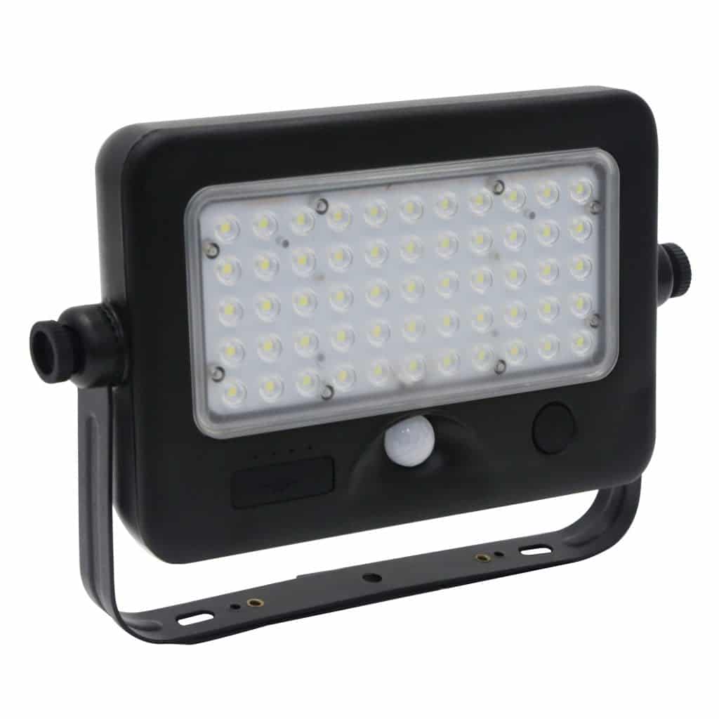 Reflector LED 10W Solar Con Sensor De Movimiento Luz Blanca 1855 2
