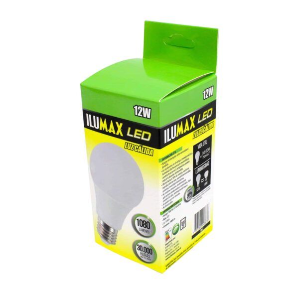 Bulbo LED 12W Luz Calida E27 867 1