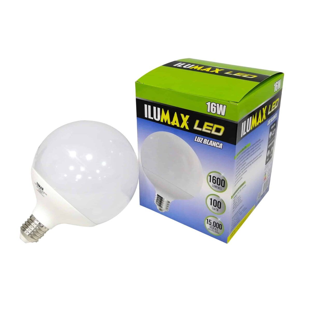 Globo LED 16W Frost Luz Blanca E27 1939 1