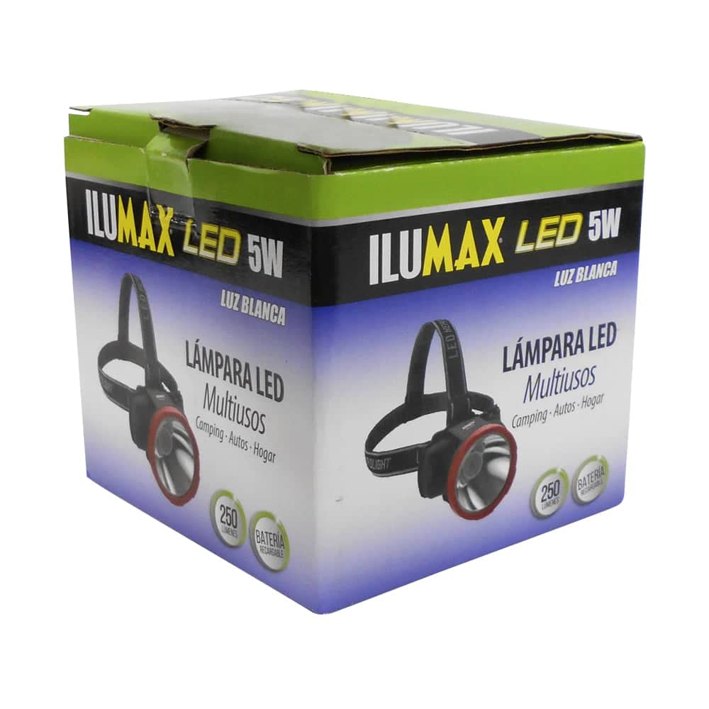 Head Lamp LED 5W Recargable Luz Blanca 1072 1