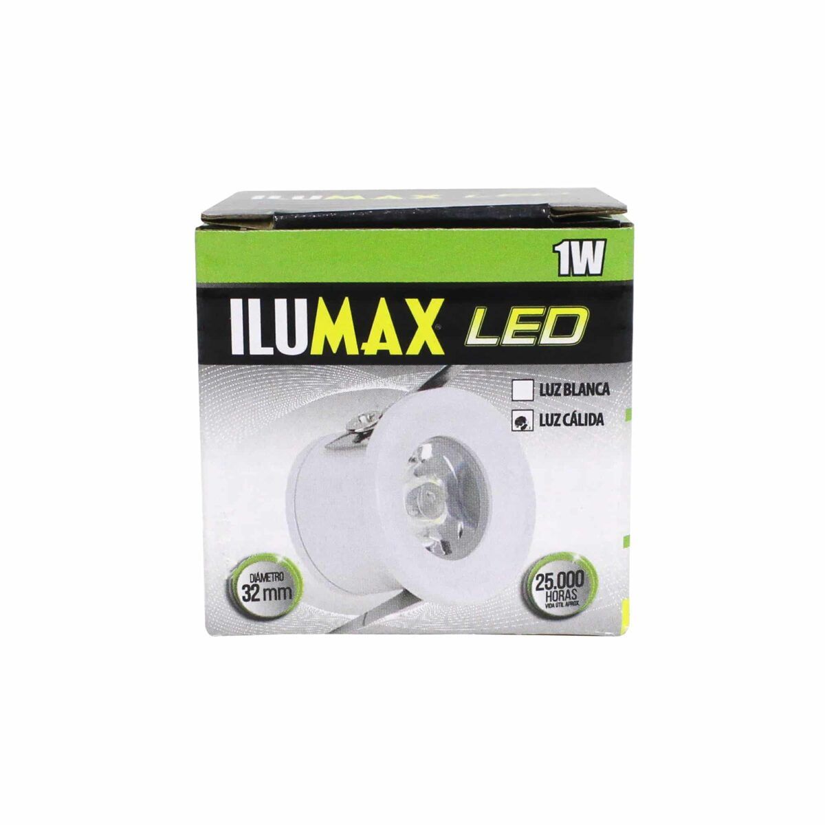 Mini Downlight LED 1W Luz Calida 1787 3
