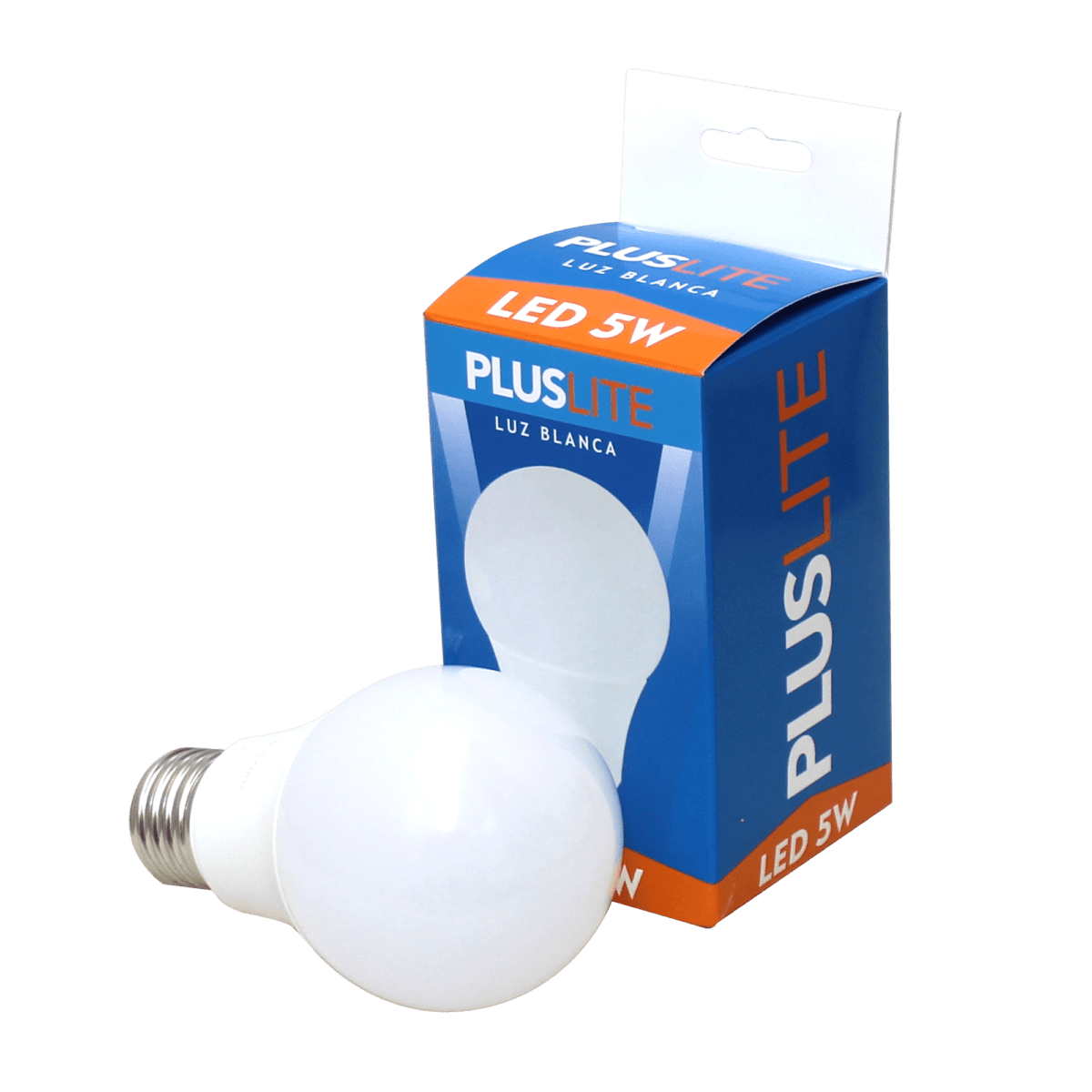 Bulbo LED 5W Pluslite Luz Blanca E27 1225 1