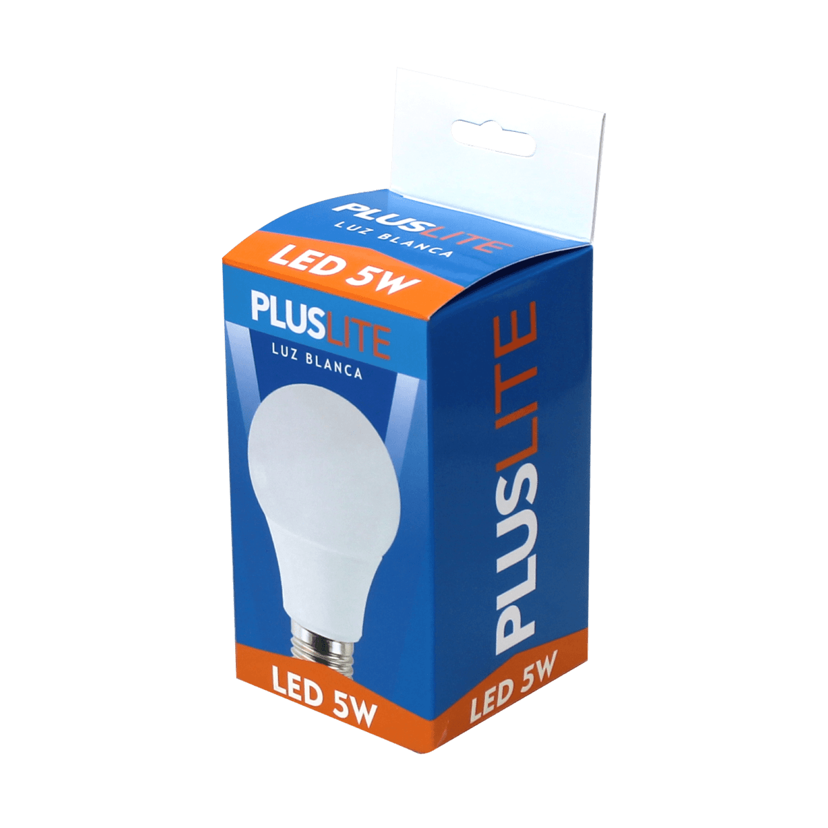 Bulbo LED 5W Pluslite Luz Blanca E27 1225 3