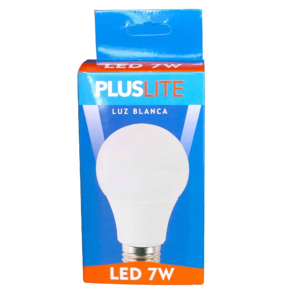 Bulbo LED 7W Pluslite Luz Blanca E27 1226 2