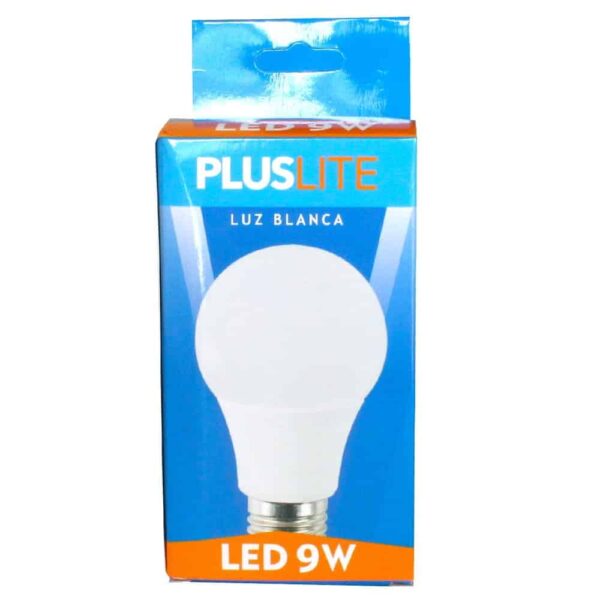 Bulbo LED 9W Pluslite Luz Blanca E27 1227 2