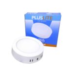 Panel LED 6W Pluslite Sobreponer Redondo Luz Blanca 12cm 1289 1