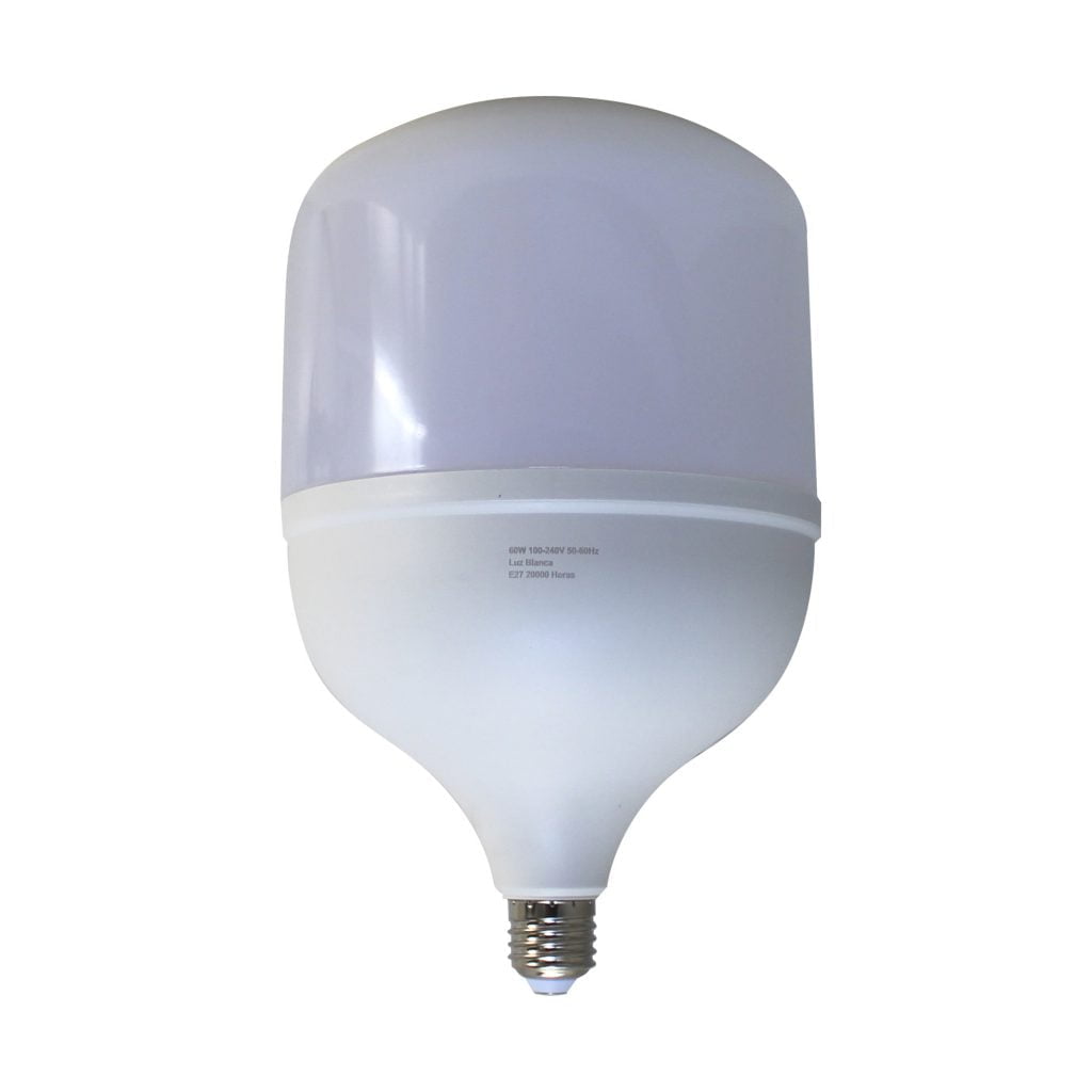 Bulbo LED 60W Alta Potencia Luz Blanca E27 1811 2