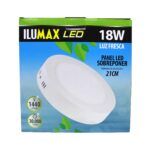 Panel LED 18W Sobreponer Redondo Luz Fresca 21cm 2010 3