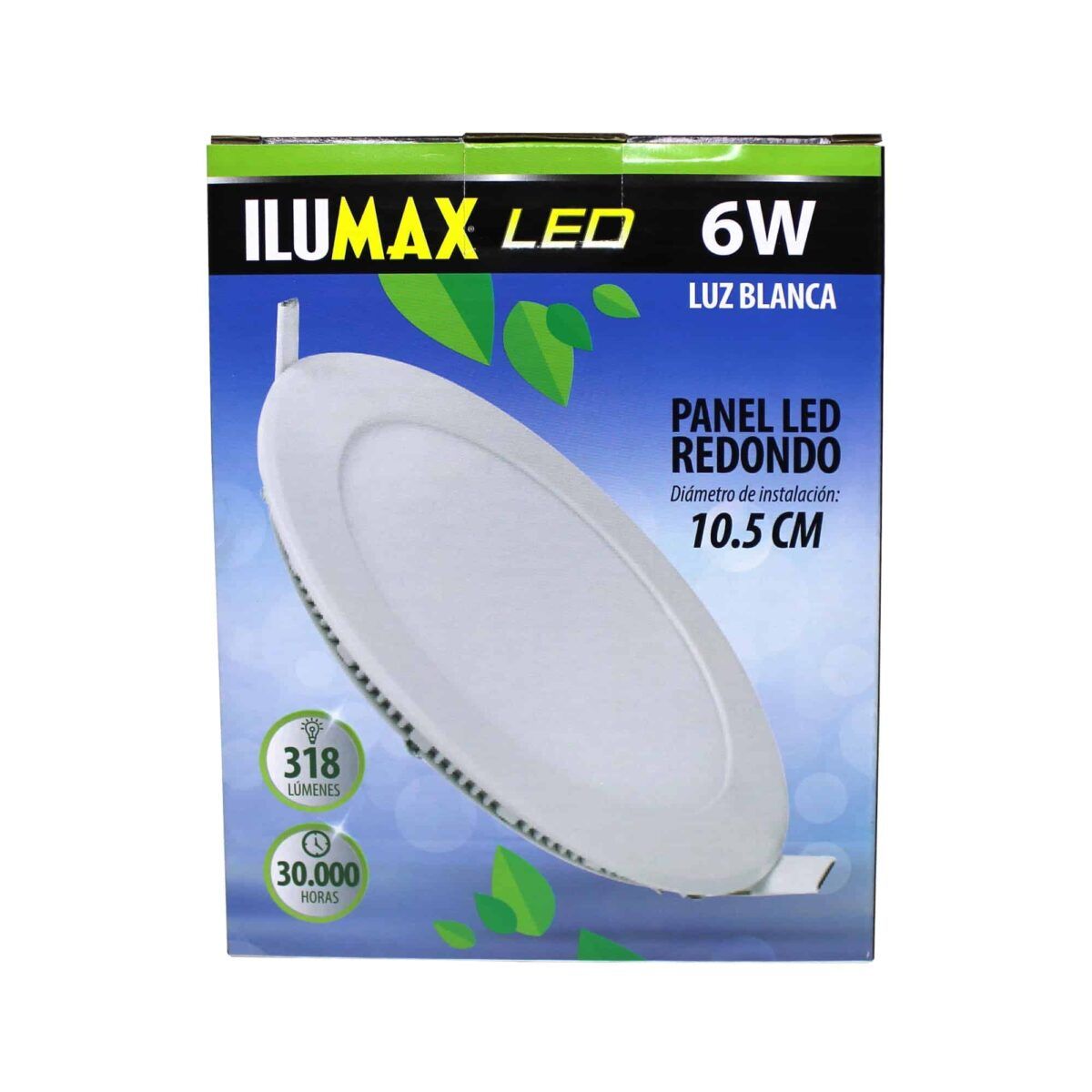 Panel LED 6W Redondo Luz Blanca 4 1987 3