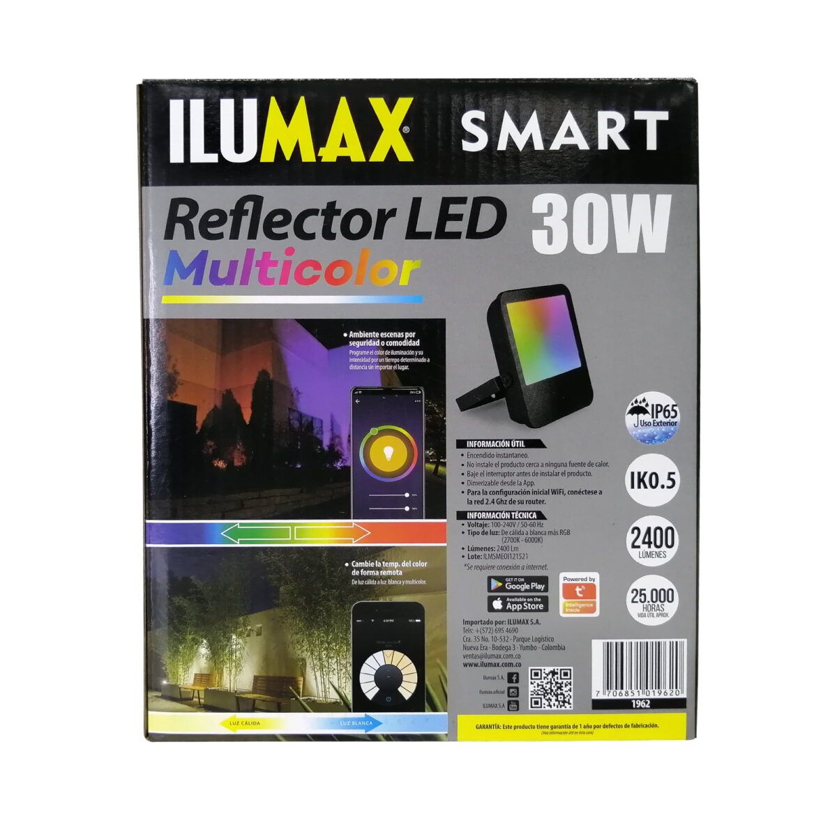 Reflector LED 30W Smart CCT RGB 1962 5