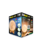 LAMPARA LED RECARGABLE LUNA RGB - Imagen 3