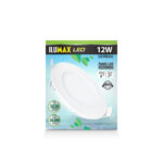 Panel Led Redondo Incrustar 12W LF Ilumax