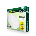 Panel Led Redondo Sobreponer 24W Luz Blanca - Imagen 4