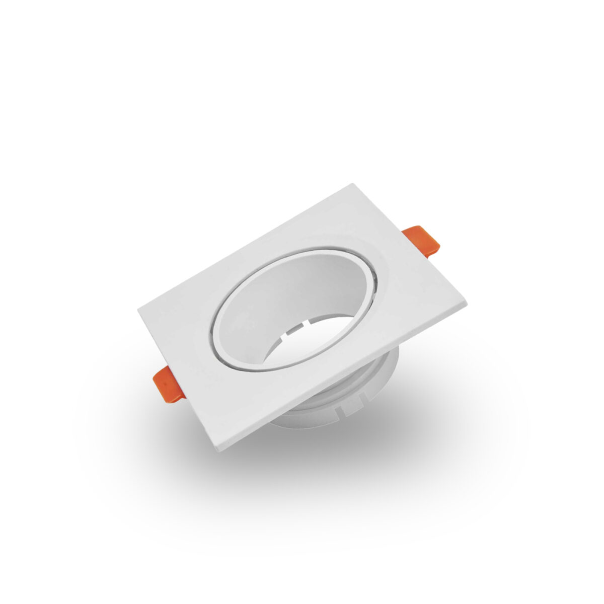 BALA DE EMPOTRAR ESCUALIZABLE CUADRADA RECESADA BLANCA - Imagen 1