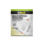 BALA DE EMPOTRAR ESCUALIZABLE CUADRADA RECESADA BLANCA - Imagen 2