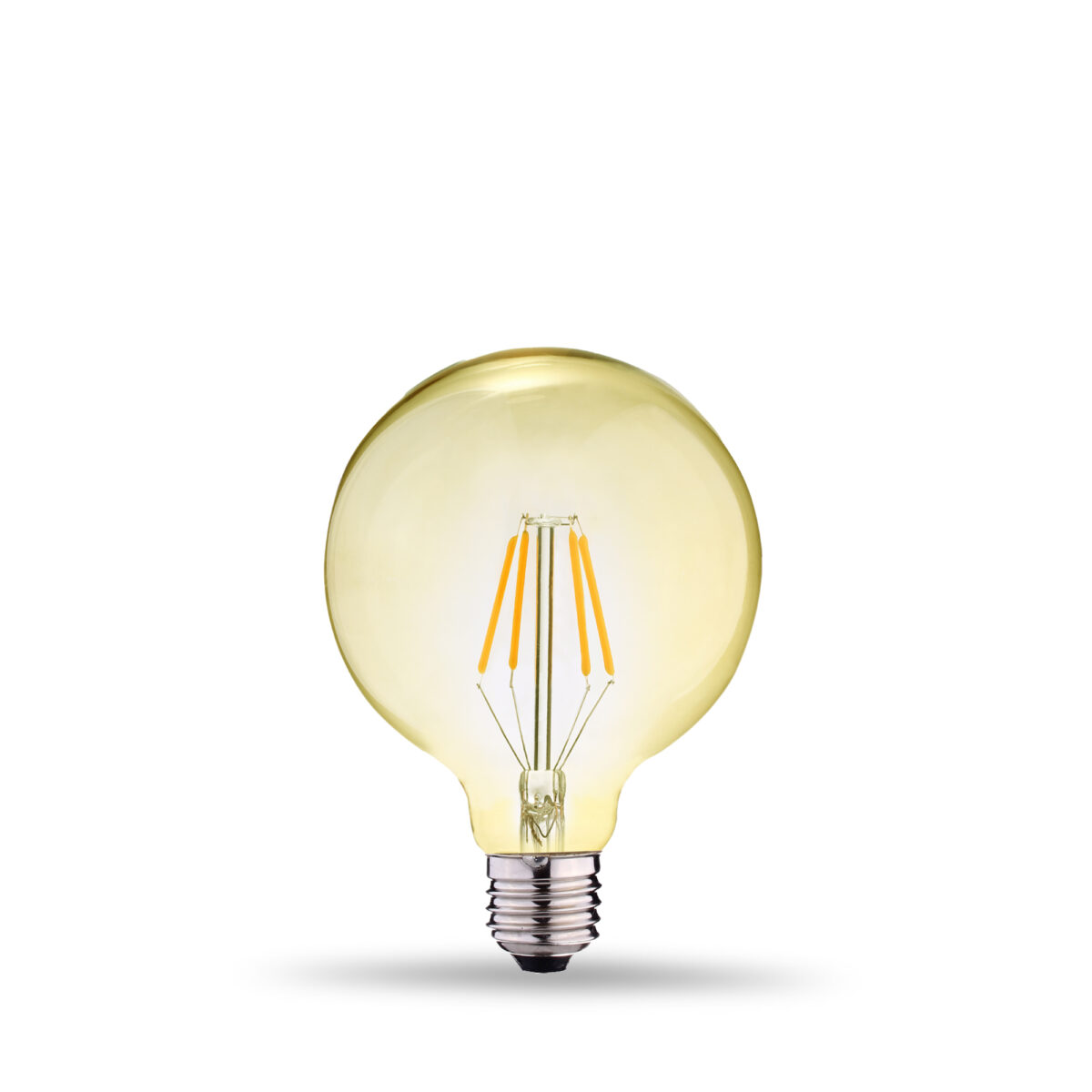 BOMBILLO LED FILAMENTO TIPO GLOBO 6W - Imagen 1