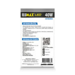 BOMBILLO LED 40W LUZ BLANCA E27 ILUMAX - Imagen 3
