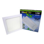 Led Cuadrado Incrustar 12W Luz Blanca