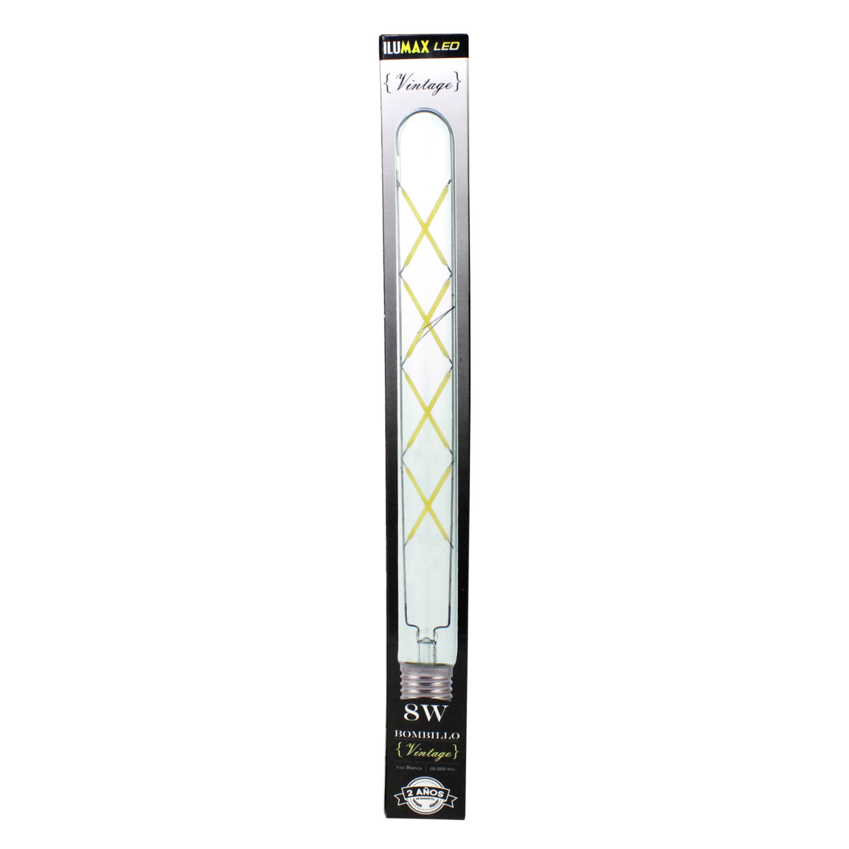 Bombillo Led Filamento 8W T30 E27Luz Blanca - Imagen 1