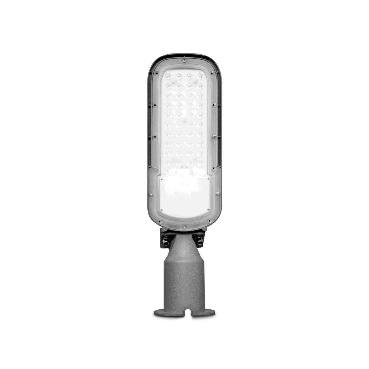 Luminaria Alumbrado Exterior LED 60w Luz Blanca Con Fotocelda - Imagen 2