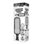 Luminaria Alumbrado Exterior LED 100w Luz Blanca Con Fotocelda - Imagen 3