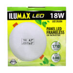 Led Sin Borde Incrustar 18W Luz Calida