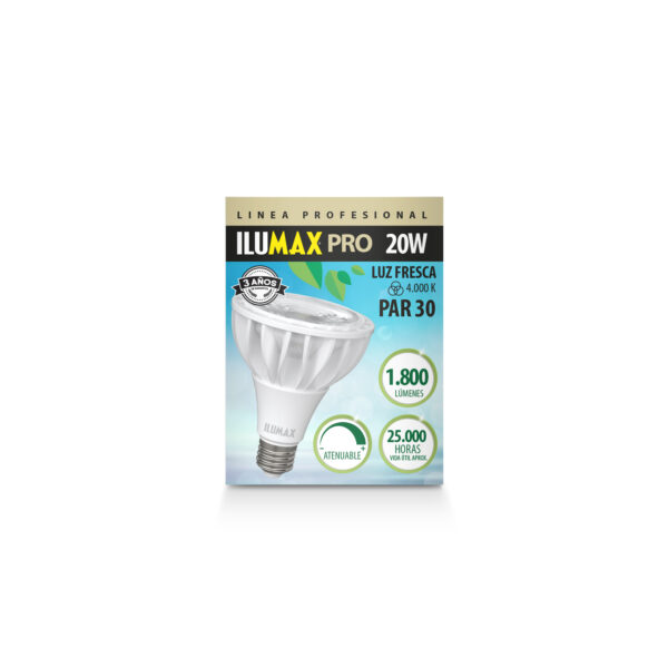 Bombillo PAR30 Luz Fresca 20W