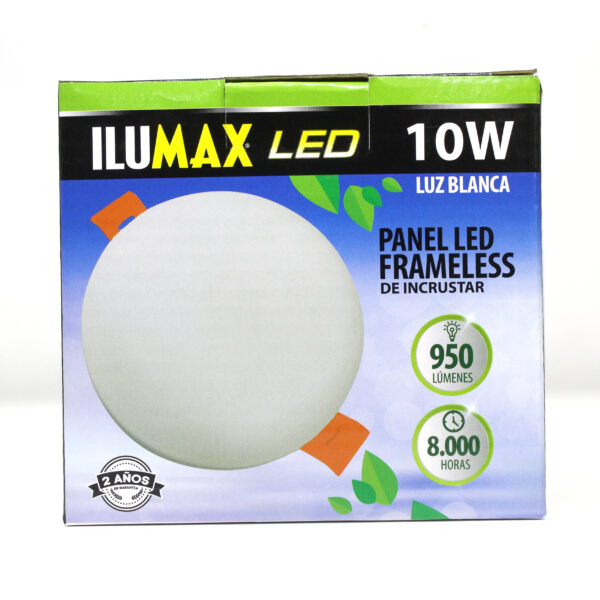 Led Sin Borde Incrustar 10W Luz Blanca