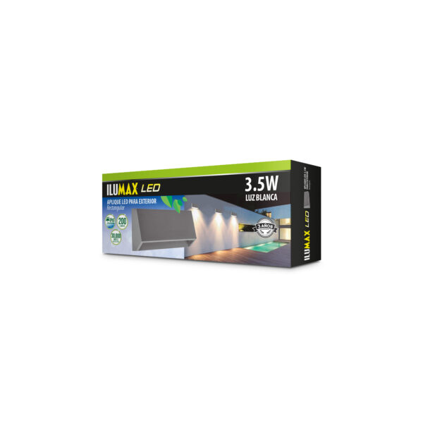 Aplique Led Sobreponer 3.5W Luz Blanca