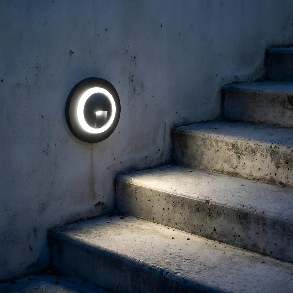 Aplique Led Redondo Incrustar 3W Luz Calida - Imagen 5