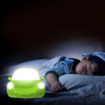 Luz De Noche Carro Verde 0.2W Luz Blanca - Imagen 5
