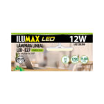 Luminaria Lineal Led 12W Luz Calida E27