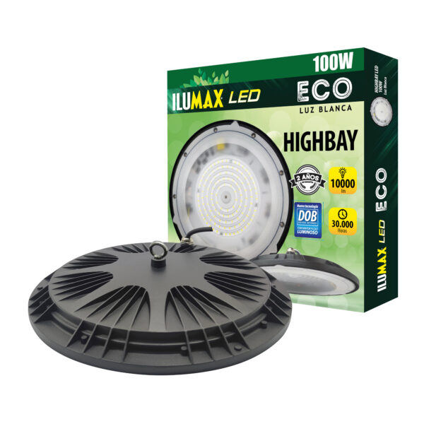 Luminaria HIGHBAY 100W Luz Blanca