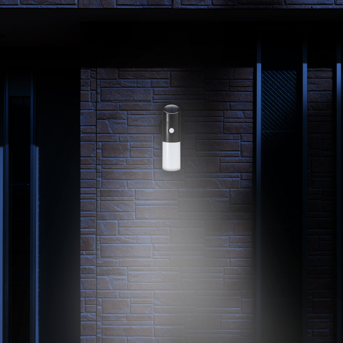 Aplique Led Solar Con Sensor 1W RGB - Imagen 5